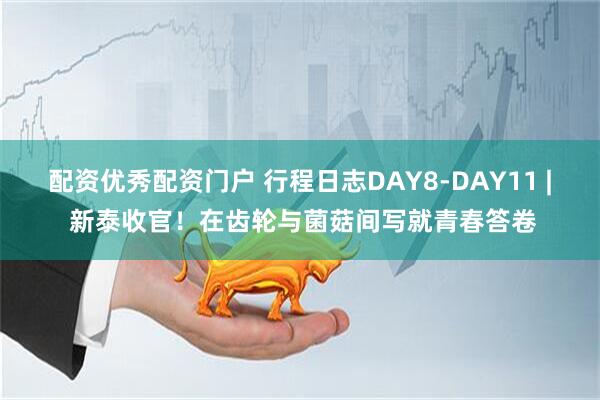 配资优秀配资门户 行程日志DAY8-DAY11 | 新泰收官！在齿轮与菌菇间写就青春答卷